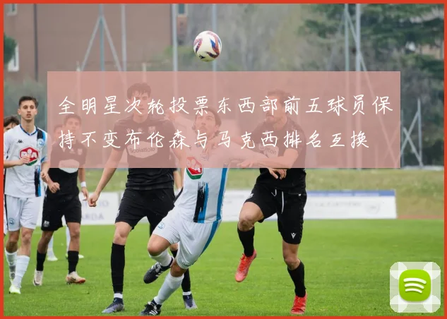 全明星次轮投票东西部前五球员保持不变布伦森与马克西排名互换